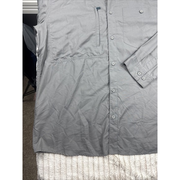 NWT Patagonia Men's LS Gallegos Shirt Large Gray Outdoor Hiking MSRP $$99 MINT! - Picture 7 of 16